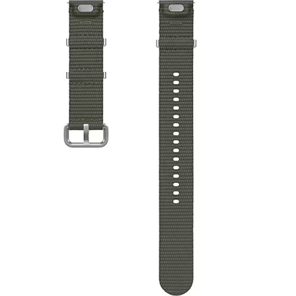 Pasek Samsung Athleisure Band One Click S / M 20mm do Galaxy Watch 7/FE/6/6 Classic/5 Pro/5/4/4 Classic, ciemnozielony
